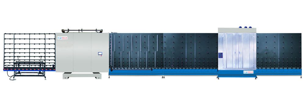 立式（shì）全自動中空玻璃生產線（板內合片）